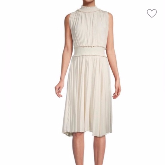 Nanette Lepore Dresses & Skirts - Nanette Lepore Smocked Sleeveless Midi Dress